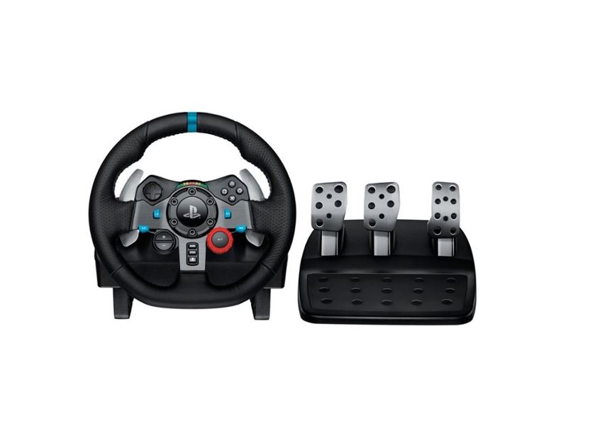 Logitech - G29 Driving Force Racing Wheel and Floor Pedals